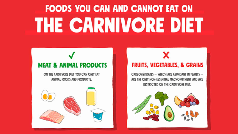 Carnivore Diet Meal Plan - List Foods