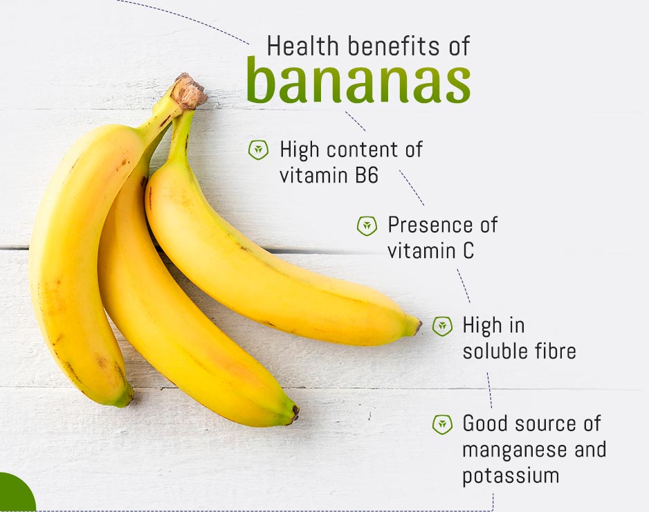 Health Benefits of Eating Bananas