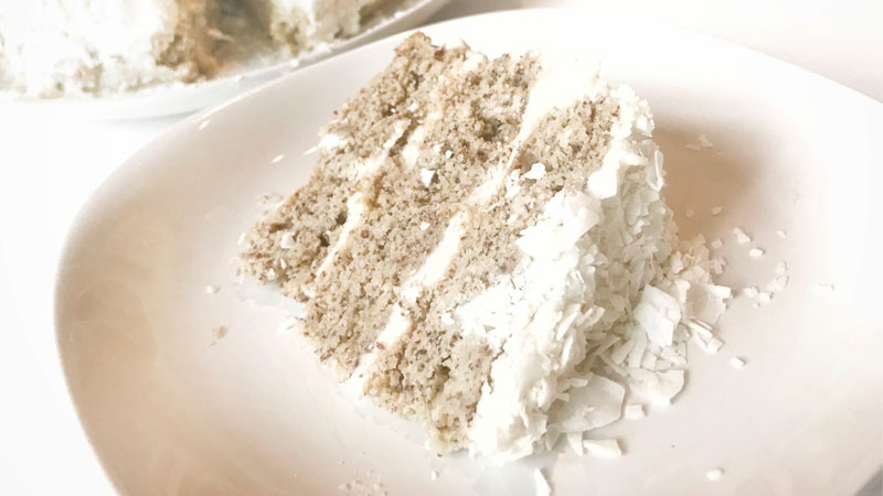 Keto Coconut Cake